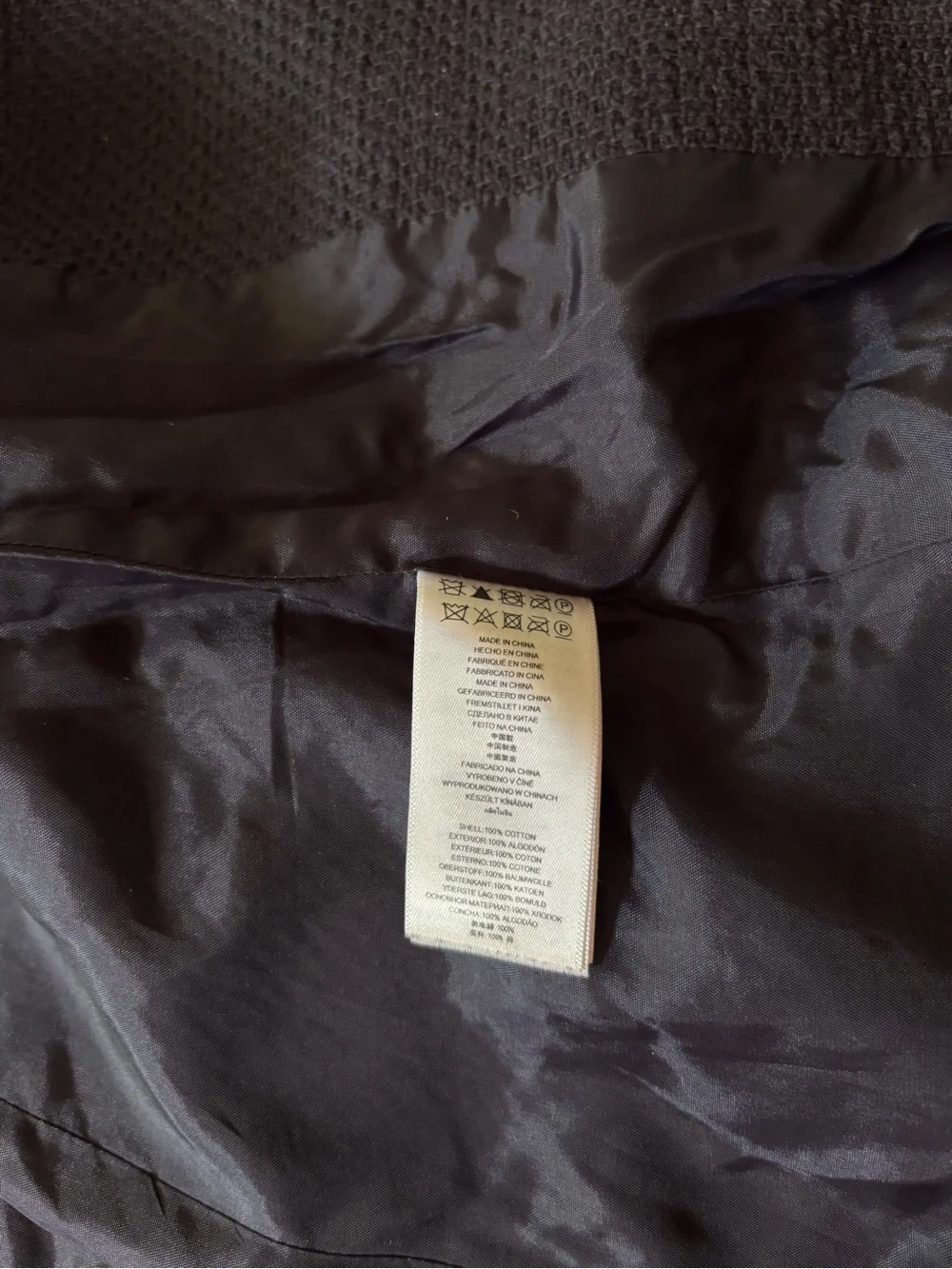 EUC Michael Kors Moto Jacket Boucle Tweed w/ Italian Sheepskin Leather Sz 8P